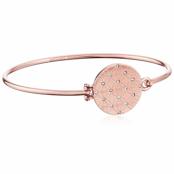 Michael Kors Etched monogram bangle bracelet - Picture 1 of 4